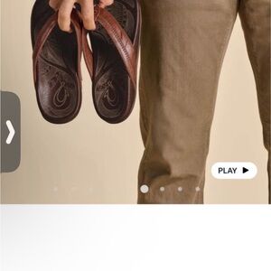 OluKai Brown Men's Sandals